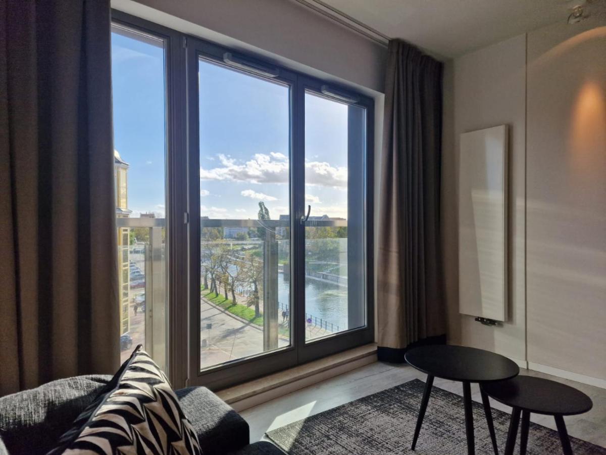 Apartament Szafarnia Waterline, Marina Appartement Gdańsk Buitenkant foto